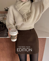 【MADE】Crop Knit
