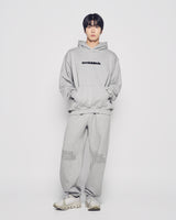 25FW SIMPLE BORDER LINE NAPPING PANTS MELANGE