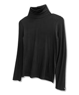 Slim Turtleneck Long Sleeve_Black