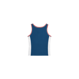スポーティカラーブロックノースリーブ