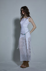 STRING SLEEVELESS TOP