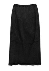 Cozy Lace Knit Long Skirt