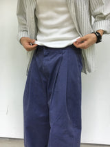 Baker Two-Pintuck Peach Cotton Pants 2C