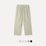 Tive Parasuit Shirring Rustle String Wide Pants