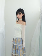 The Flower Lettering Slim Top
