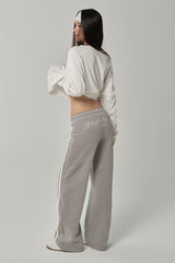 Bright Beginning Track Pants, Gray