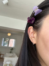 ラブミニヘアクリップ (8color)