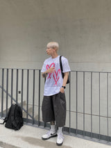 BK AND WHT half T 3C