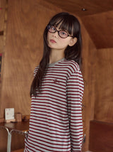 26SS★ パピーストライプ長袖Tシャツ
