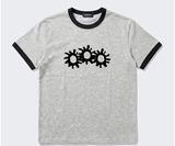 Essential Standard Short Sleeve Ringer T-shirt 3GEAR Melange