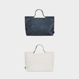 TYVEK FLEXIBLE BAG - Indigo Blue & Light Gray (LARGE)