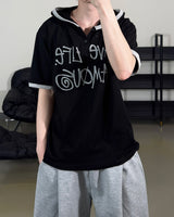 Save Layered Hood Short Sleeve