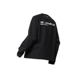 RELABEL MEMBER member-exclusive pure cotton raglan short and wide simple logo basic casual long-sleeved T-shirt