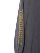 ASCLO ピグメントスリーブレタリング T シャツ (3color)