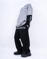 BBD クラッシュドフェイスピグメントTシャツ (Gray)