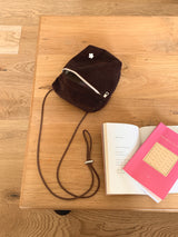 mini pocket bag - corduroy brown