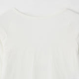 Low back crop t-shirt