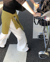 [ORIGINAL] Flat semi-bootcut training pants