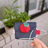 [MADE] denim cherry tomato pouch