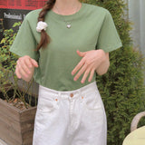 ナナクロップ半袖Tシャツ