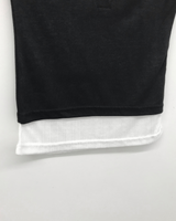 Tube layer Henley neck t-shirt (3color)