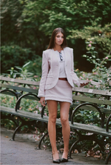 Carrie tweed jacket - pink