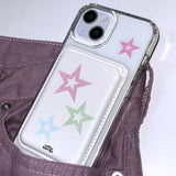 [made] LED POP stars MagSafe card wallet