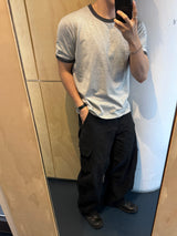Regular washed ringer short-sleeve t-Shirt