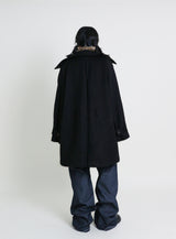 バルマカンシングルアルパカハーフコート (Wool Coat/Winter Coat)