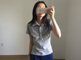 Regular Stripe Polo-Tee (3color)