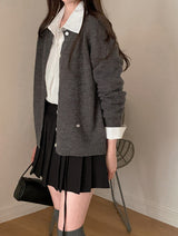 #Basic Rayon Loose Fit Shirt (4color)