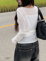 Mining Bustier Layered Knit