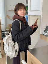 Itol Cable Hood Knit Cardigan