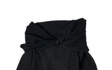 Helen Off-Shoulder Ribbon Twist Loose-Fit Knit