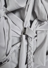 FLUTTER GYM SACK . GRAY