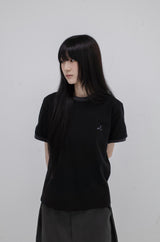 BPT Symbol Logo Ringer Tee Black