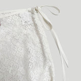 LACE COMBI BOOTS-CUT PANTS