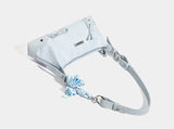 【即日発送】Star Print Ribbon Shirred Shoulder Bag - 2026 New Star Print Point Bag