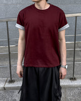 ベルディンロールアップショートスリーブTシャツ