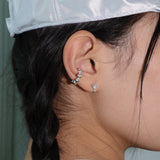 Cube Heart Earrring