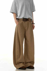 Khaki Blade Deconstructed Jeans