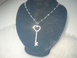 Heart Key Necklace