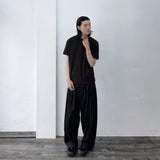バーティカルテクスチャーバギーTシャツ