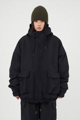 Summit hooded over padded jumper