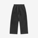 Wide Lounge Pants - Washed Black