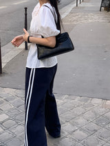 [MADE] Kanti Lace Track Wide Pants