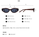 MOP NO.3 mother-of-pearl SUNGLASS BURGUNDY