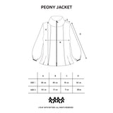 Peony Plaid Puff Jacket - Size 1