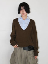 CURVE LINE SLIM SHIRT