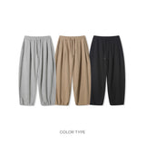 Bold 23embroidery sweat pants -3C